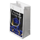 上に上がりました スモールペーパーバッグ (裏面アングル)