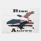 上に上がる キッチンタオル (横)