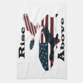 上に上がる キッチンタオル (縦)