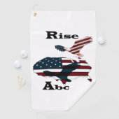 上に上がる ゴルフタオル (インサイチュ)