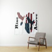 上に上がる タペストリー (インサイチュ)