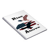 上に上がる ノートブック (右側)