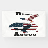 上に上がる 横断幕 (横)