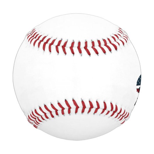 上に上がる 野球ボール (正面)