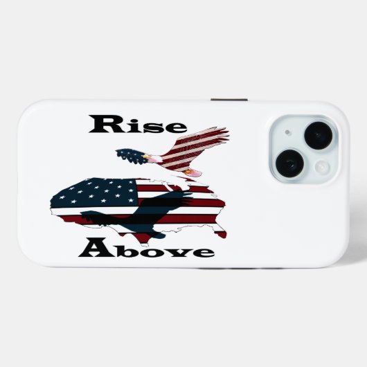 上に上がる Case-Mate iPhoneケース (裏面 (横))