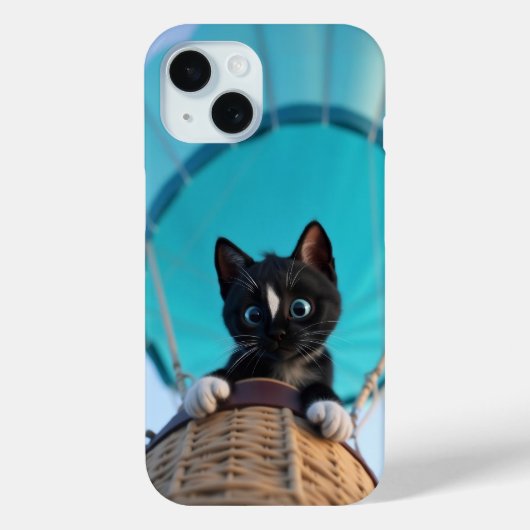上に上に上に猫遠くにのフェリーニと Case-Mate iPhoneケース (裏面)