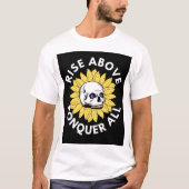 "上に上昇し、すべてを征服" Tシャツ (正面)