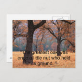 上に与えく ポストカード (正面/裏面)