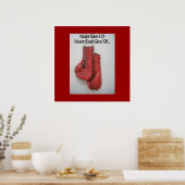 上に与えせず上に与えせず….. ポスター (キッチン)