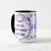 上に与え行くな… マグカップ (正面左)