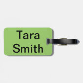 上に保は穏やかで花嫁のメイド ラゲッジタグ (裏面横)