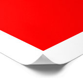 上に保落ち着いてベーコン ポスター (角)