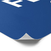 上に保落ち着いて柵を作る ポスター (角)