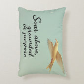 上に舞い上がり、目的に基づく感動的- アクセントクッション (正面(垂直))