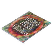 上に行くな与えい勇気付けられるかわいらしトレンディー ノートブック (左側)