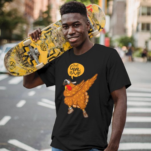 上に行与えくな |グラフやる気を起こさせるィック Tシャツ