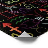 上に述べたように占星術の ポスター (角)