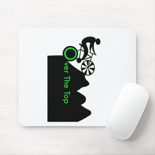 上に マウスパッド (マウス)