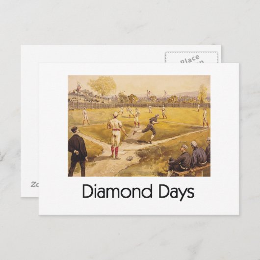 上のひし形日 ポストカード (正面/裏面)