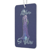 「上のように下に」クローン月女神のアー異教のト カーエアーフレッシュナー (左)