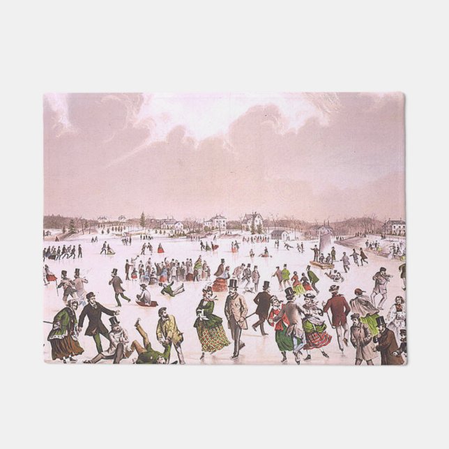 上のアイシング ドアマット (正面)