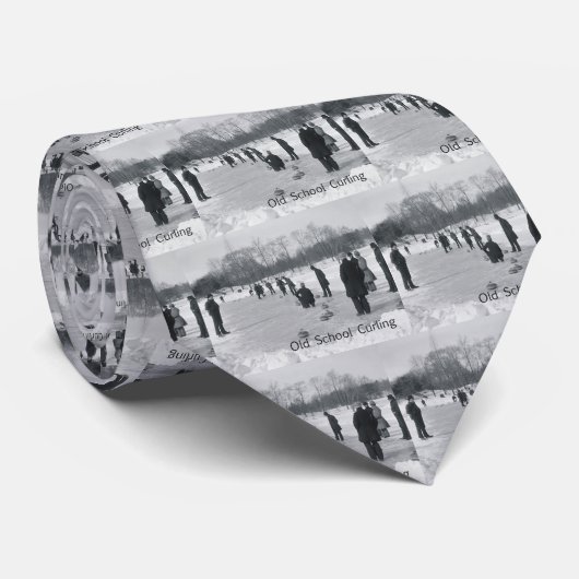 上のカールの古い学校 ネクタイ (ロール)