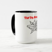 上のクルセーダーの役人のマグ! マグカップ (正面左)