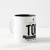 上のコーヒー・マグ ツートーンマグカップ (正面左)