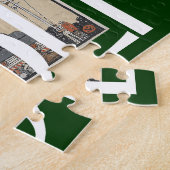 上のゴルフ古い学校 ジグソーパズル (側面)