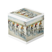 上のサイクリングの古い学校 フォトキューブ (裏面アングル)