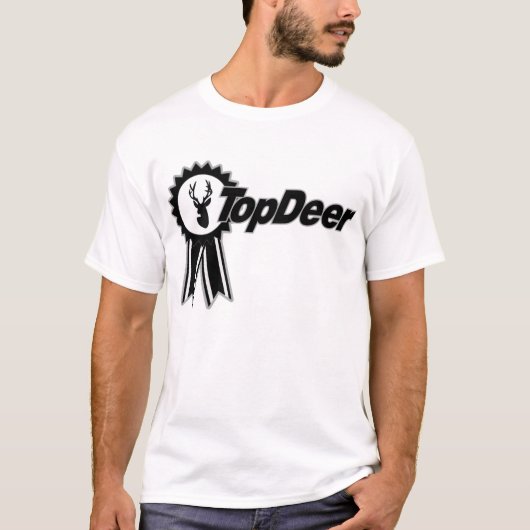 上のシカ Tシャツ (正面)