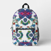 上のシダ島CV/M プリントバックパック (正面)