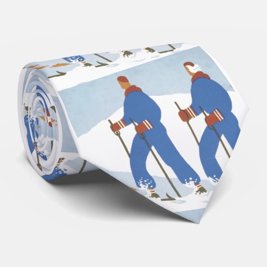 上のスキー ネクタイ (ロール)