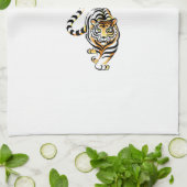 上のトレーニング動物 キッチンタオル (折り畳み)