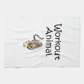 上のトレーニング動物 キッチンタオル (横)