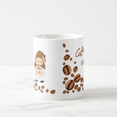 上のノームが言っています「コーヒータイム」 コーヒーマグカップ (中央)
