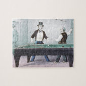 上のビリヤード ジグソーパズル (横)