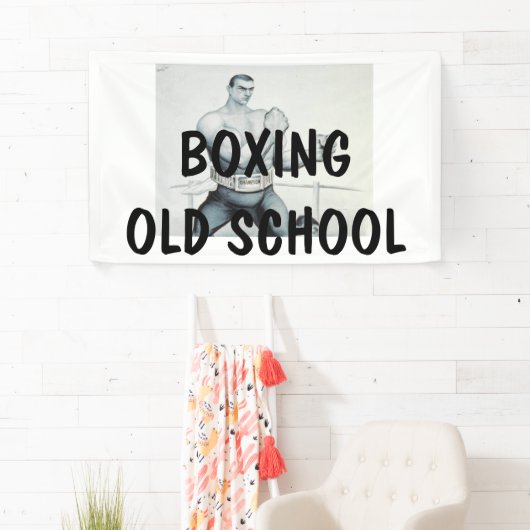 上のボクシング 横断幕 (インサイチュ)