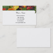 上のボーダーフルーツ-野菜の名刺 名刺 (正面/裏面)