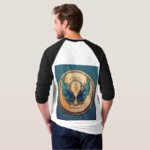 "上のライズ:イーグルプリントTシャツ" Tシャツ (裏面フル)