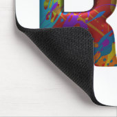 上のラグビー マウスパッド (コーナー)