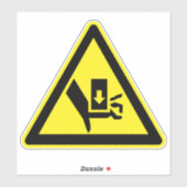 上のラベルからの手押しフォース シール (シート)