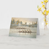 上のロウイング カード (黄色い花)