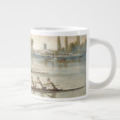 上のロウイング ジャンボコーヒーマグカップ (右)