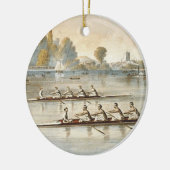 上のロウイング セラミックオーナメント (左)