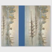 上のロウイング ラッピングペーパー (フラット)