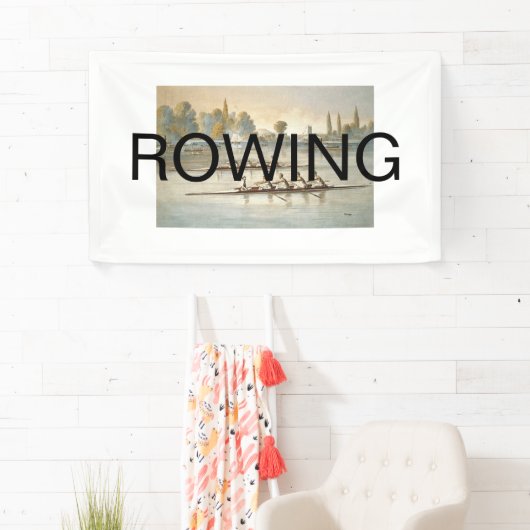 上のロウイング 横断幕 (インサイチュ)