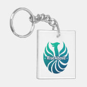 上の上昇 – 内のフェニックス キーホルダー (正面左)