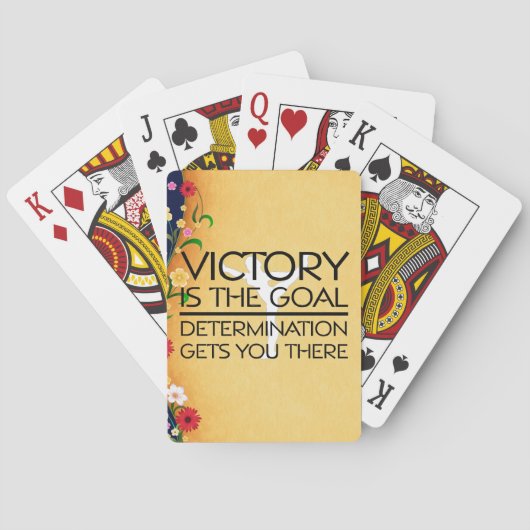 上の体操の勝利のスローガン トランプ (裏面)