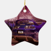 上の写真撮影 セラミックオーナメント (正面)